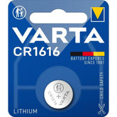 Varta Μπαταρία Κουμπί Λιθίου CR1616 (1τμχ)
